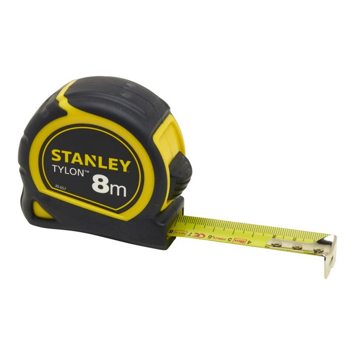 Mètre ruban de poche STANLEY Tylon™ longueur 8 m largeur 25 mm mm/cm (4000787090)