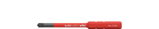 WIHA Wechselklinge SlimBit electric Plus / Minus Schlitz / PZD 1 x 75 mm ( 4000793022 )