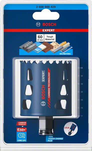 BOSCH Lochsäge Expert Tough Material Sägen-Ø 60 mm Schnitttiefe 60 mm ( 4000800251 )