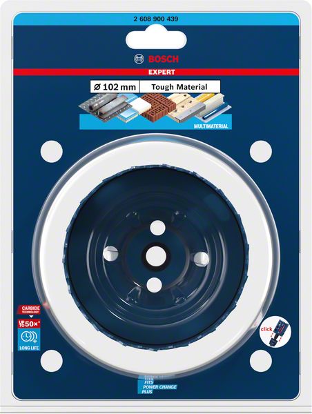 BOSCH Lochsäge Expert Tough Material Sägen-Ø 102 mm Schnitttiefe 60 mm ( 4000800259 )