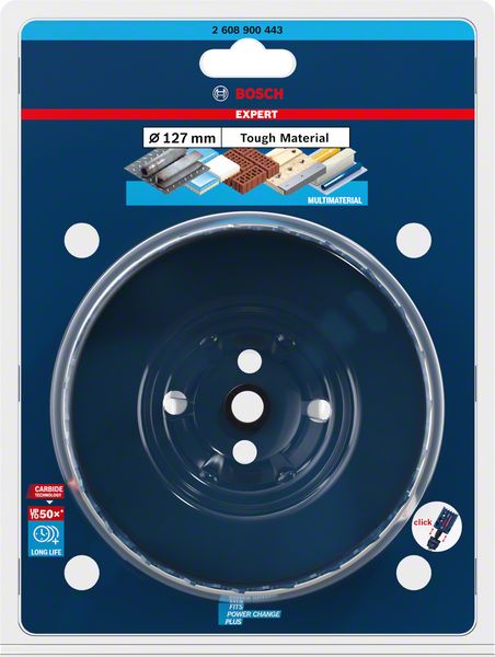 BOSCH Lochsäge Expert Tough Material Sägen-Ø 127 mm Schnitttiefe 60 mm ( 4000800260 )