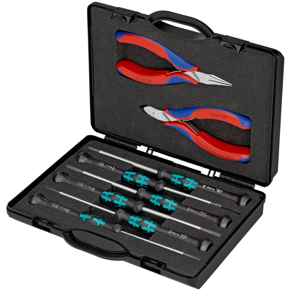 KNIPEX jeu d'outils électroniques 8 pièces (4000810499)