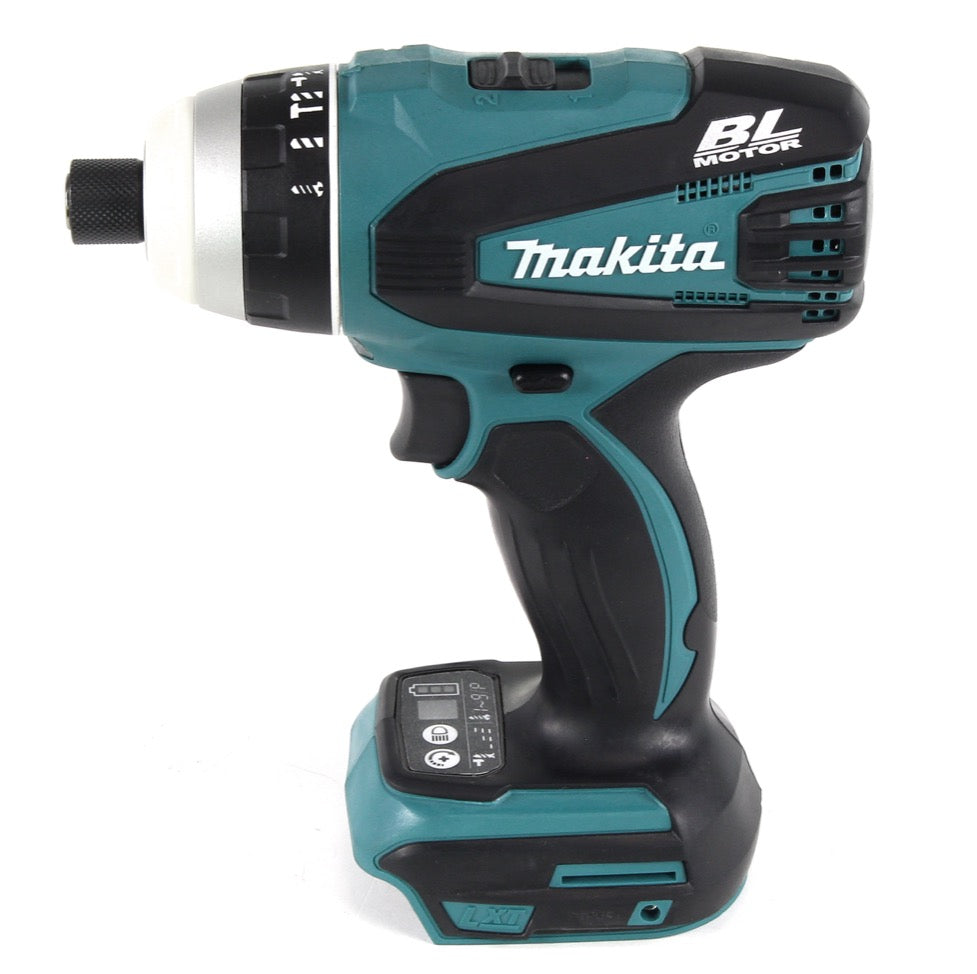 Makita DTP 141 RM1J Akku Quadroschrauber 18V 150Nm Brushless + 1x Akku 4,0Ah + Ladegerät + Makpac - Toolbrothers