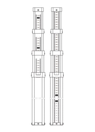 Varilla telescópica NEDO longitud 1,22-4 m (4000818000)