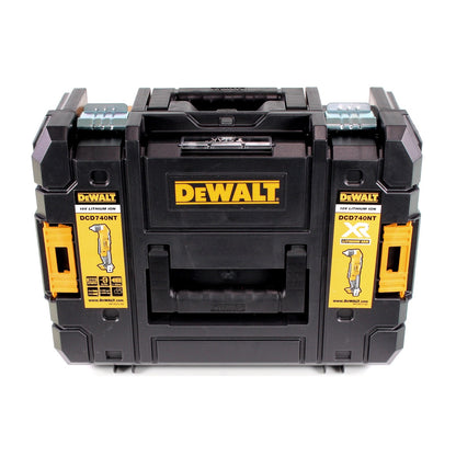 Dewalt DCD 740 D1 Akku Winkelbohrmaschine 18V 33Nm + 1x Akku 2,0Ah + Schnellladegerät + TSTAK - Toolbrothers