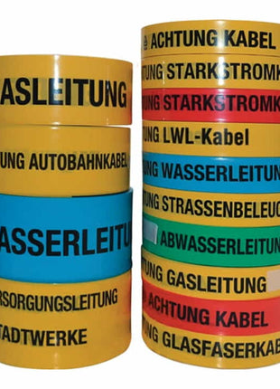 MULTICOLL Trassenwarnband Aufdruck Achtung Hochspannungskabel ( 4000818456 )