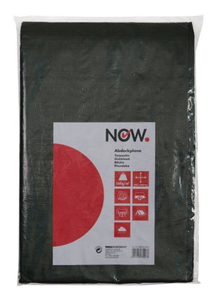 NOW bâche en tissu Super Tarp largeur 4000 x longueur 6000 mm (4000818875)