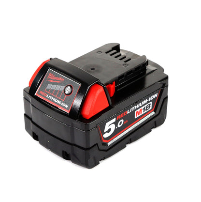 Milwaukee M18 SLED-501 LED Akku Handscheinwerfer mit 1250 Lumen + 1x 5,0 Ah Akku - Toolbrothers