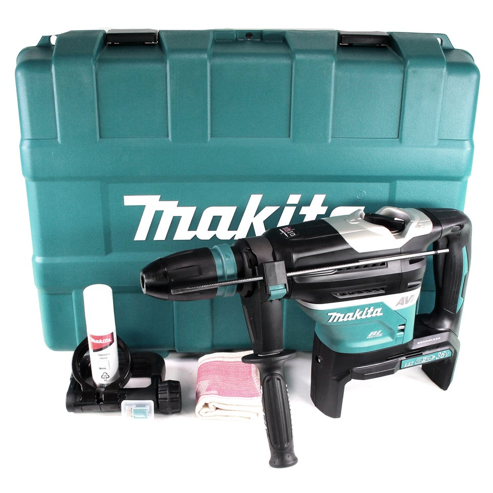 Makita DHR 400 ZKU 2 x 18 V / 36 V Li-Ion Akku Bohrhammer Kombihammer SDS-Max Solo im Koffer - ohne Akku, ohne Ladegerät - Toolbrothers