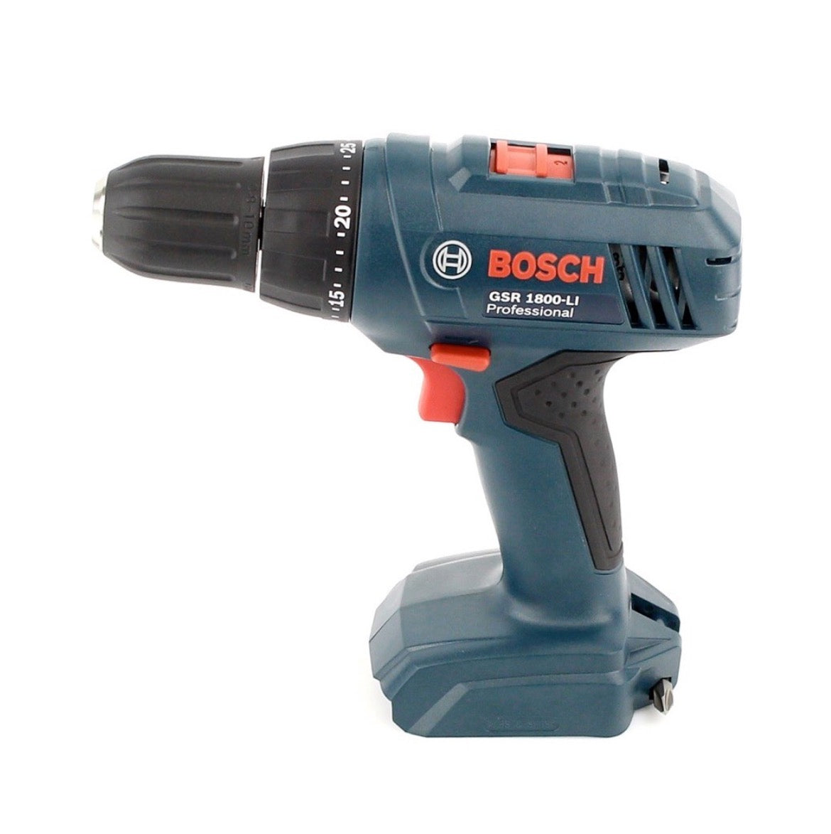 Bosch GSR 1800-Li 18 V Akku Bohrschrauber im Koffer + 2 x 1,5 Ah Akku + 1 x Ladegerät + 1 x Holzbohrer Set - Toolbrothers