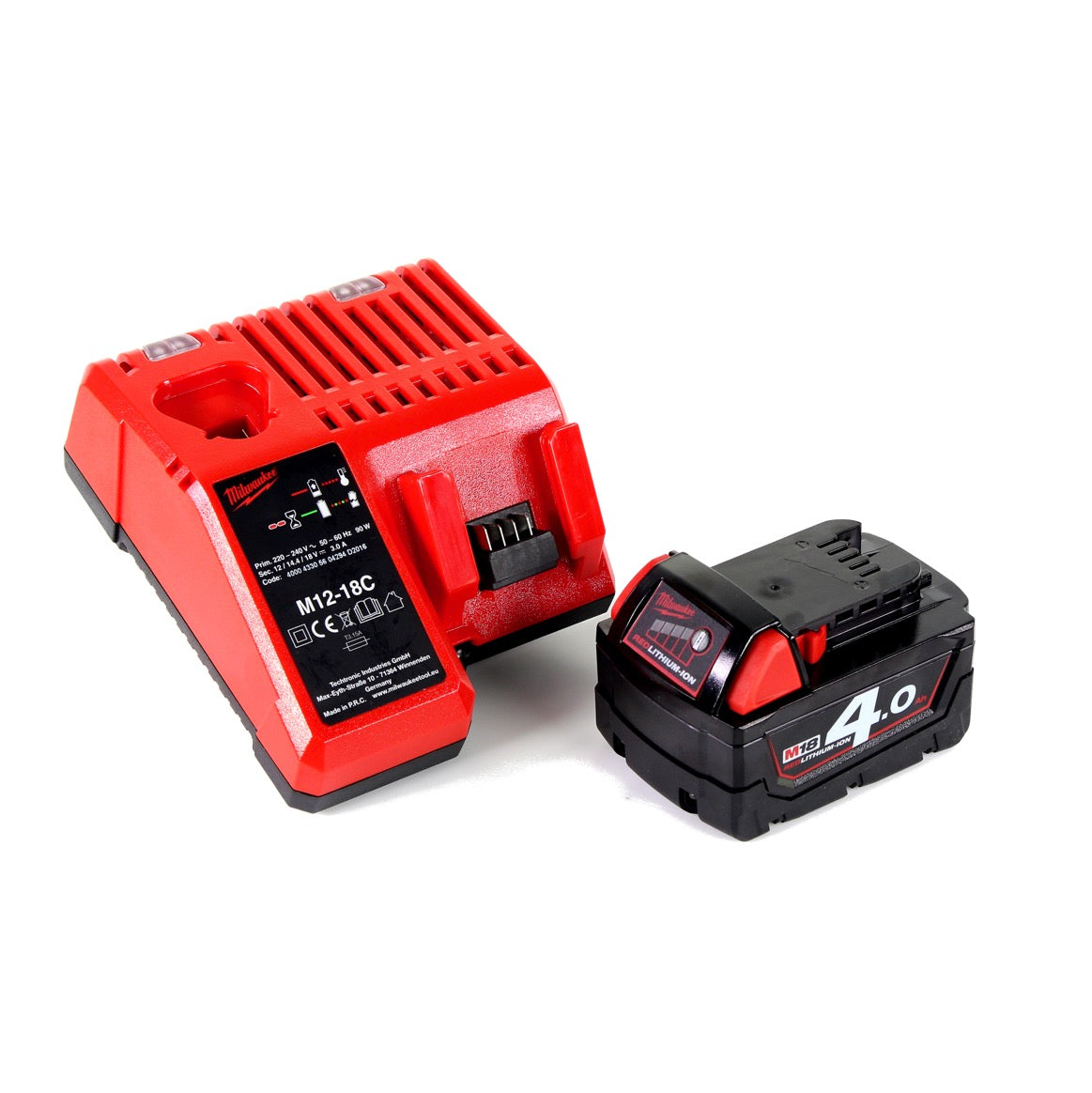 Milwaukee M18 FMTIWF12-401CX Akku Schlagschrauber 18V 610Nm Brushless + 1x Akku 4,0Ah + Ladegerät + HD Box - Toolbrothers