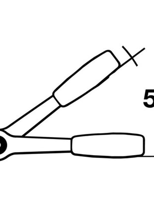 Cliquet réversible HEYTEC 508100-00-6 3/4″ 72 dents (4000824575)