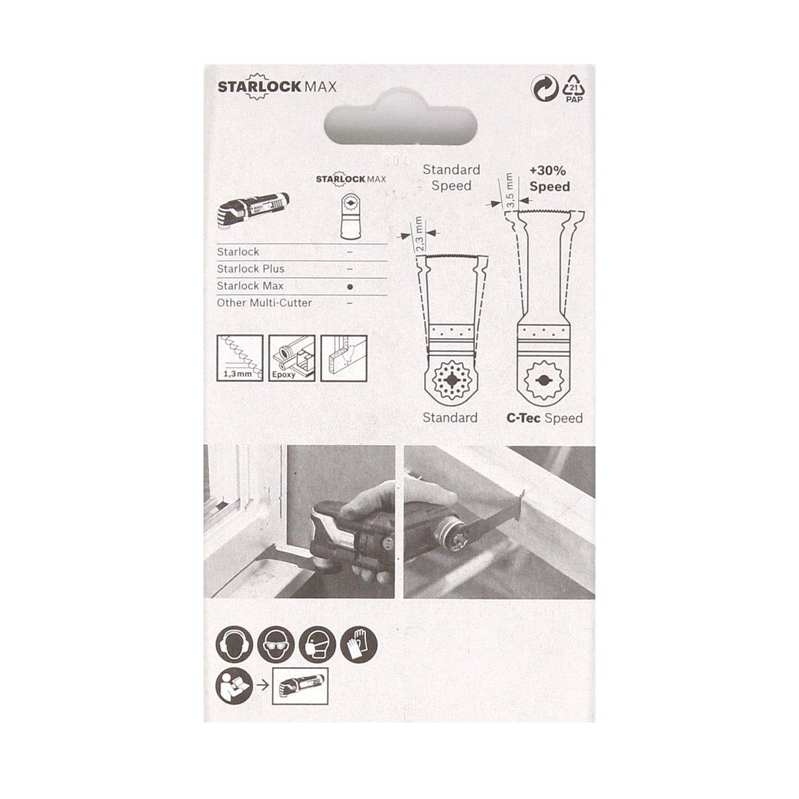 Bosch MAII 52 APB Wood and Metal BIM Tauchsägeblatt Starlock Max Sägeblatt ( 2608662574 ) - Toolbrothers