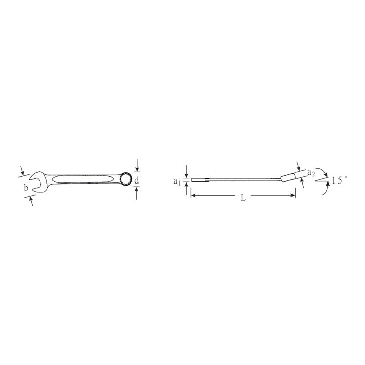 STAHLWILLE Ringmaulschlüssel OPEN BOX 13 SW 6 mm Länge 105 mm ( 4000826001 )