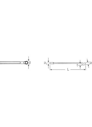 Clé mixte STAHLWILLE OPEN-BOX 14 SW 22 mm longueur 300 mm (4000826053)