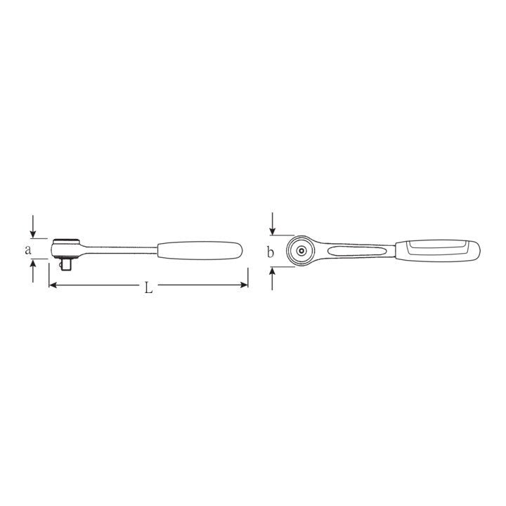 STAHLWILLE Hebelumschaltknarre 415 1/4 ″ 22 Zähne ( 4000826275 )