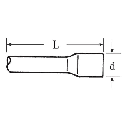 STAHLWILLE Verlängerung 559 3/4 ″ Länge 100 mm ( 4000826478 )