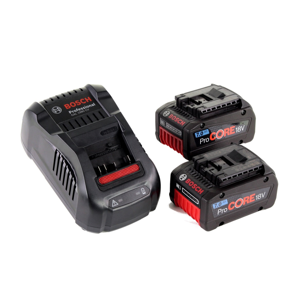 Bosch GWS 18 V-125 SC Professional Akku Winkelschleifer 125mm brushless in L-Boxx + 2x GBA 7,0 Ah ProCORE Akku + GAL 1880 Ladegerät + SDS clic M14 Schnellspannmutter - Toolbrothers