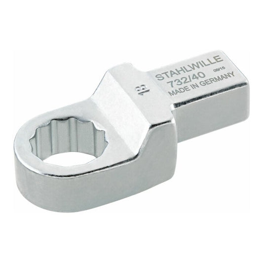 STAHLWILLE Ringeinsteckwerkzeug 732/40 17 Schlüsselweite 17 mm 14 x 18 mm ( 4000826546 )