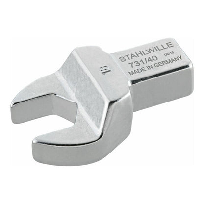 Outil d'insertion de mâchoires STAHLWILLE 731/40 19 taille de clé 19 mm 14 x 18 mm (4000826576)