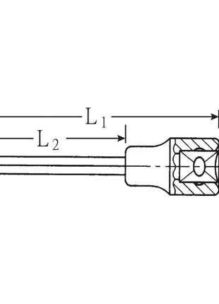 STAHLWILLE Steckschlüsseleinsatz 54 KK 1/2 ″ Innen-6-kant ( 4000826616 )