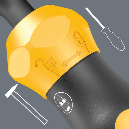 WERA Handgriff Kraftform Plus Schlagschraubendreher 921 Lösen hartnäckiger Schraubverbindungen ( 4000827256 )