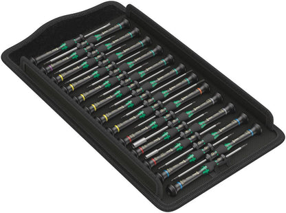 WERA Feinmechanikerschraubendrehersatz Kraftform Micro Big Pack 1 25-teilig ( 4000829814 )