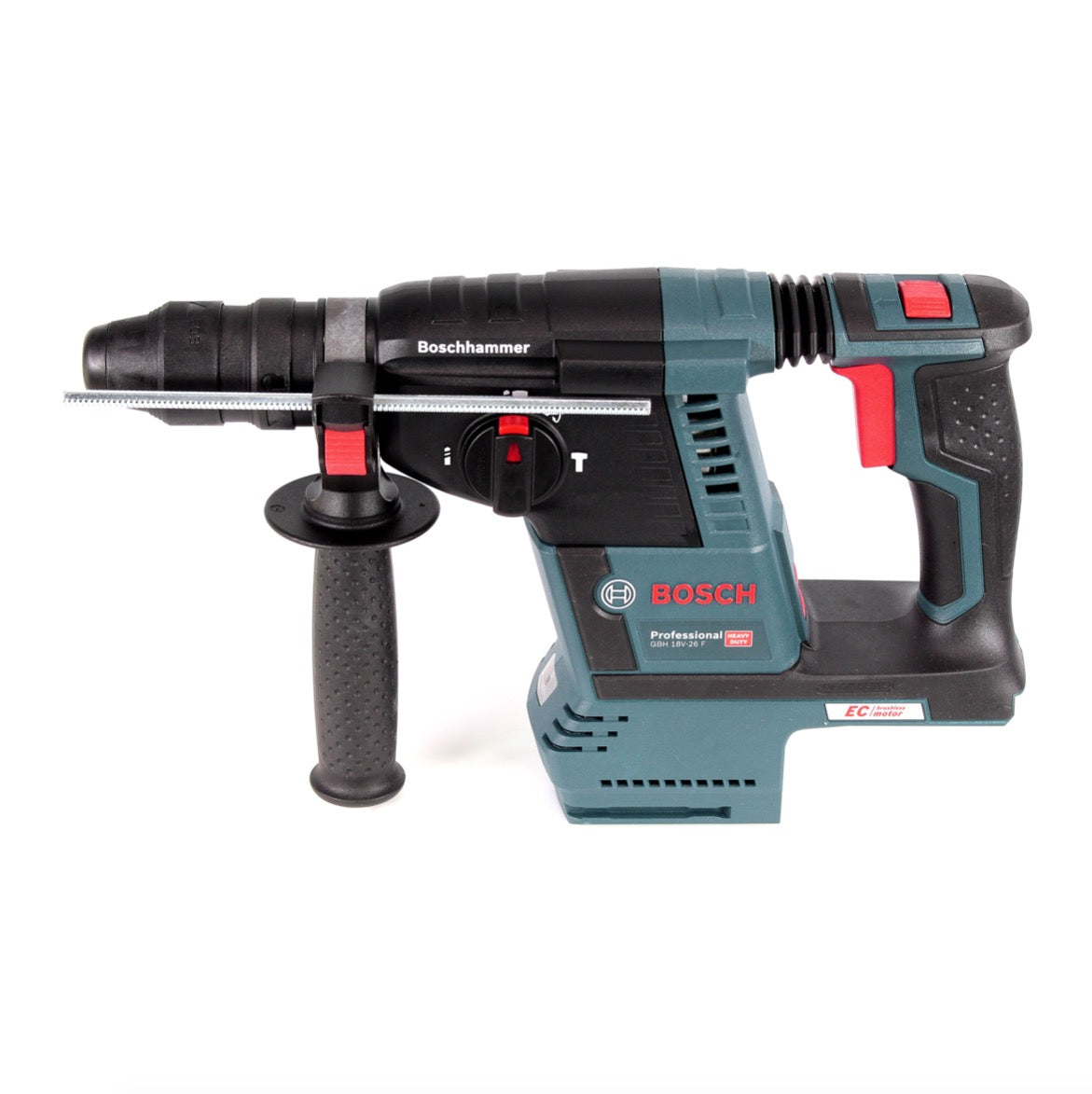 Bosch GBH 18 V-26 Akku Bohrhammer Professional SDS-Plus + 2 x Akku 6Ah + Ladegerät + Bosch GDE 16 Plus Professional Staubabsaugsystem + L-Boxx - Toolbrothers