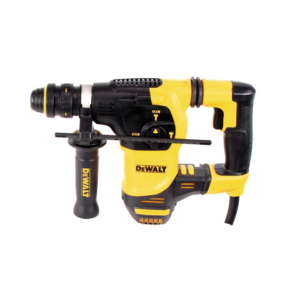 DeWalt D25334K Kombihammer 30mm SPS-Plus 950 Watt 3,5 Joule im TSTAK Koffer mit vibrationsdämpfendem Handgriff, Schnellwechsel-Bohrfutter und Tiefenanschlag - Toolbrothers