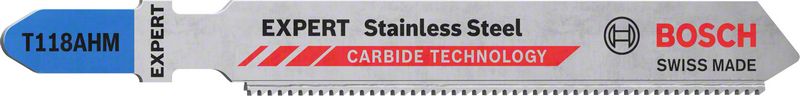 BOSCH Stichsägeblatt Stainless Steel T 118 AHM Gesamtlänge 83 mm ( 4000837481 )