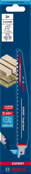 BOSCH Säbelsägeblatt Expert Tough Wood Länge 225 mm Breite 25 mm ( 4000837497 )