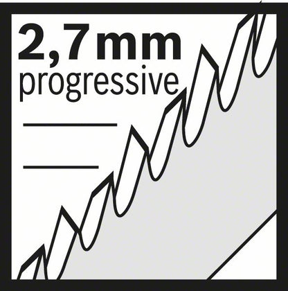 BOSCH Stichsägeblatt T 101 BF Gesamtlänge 100 mm ( 4000837517 )