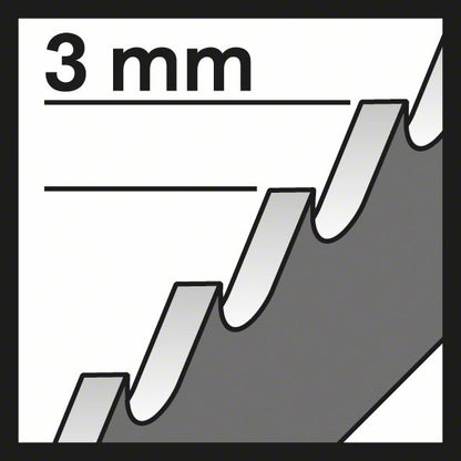 BOSCH Stichsägeblatt T 227 D Gesamtlänge 100 mm ( 4000837528 )