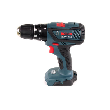 Bosch GSB 18-2-Li Plus Schlagbohrschrauber Professional 18 V im Koffer + 1x GBA 2,0 Ah + Bosch AL 1820 CV Schnellladegerät - Toolbrothers