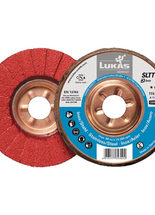 LUKAS disque dentelé SLTT Céramique Ø 125 mm grain 40 plat (4000840334)