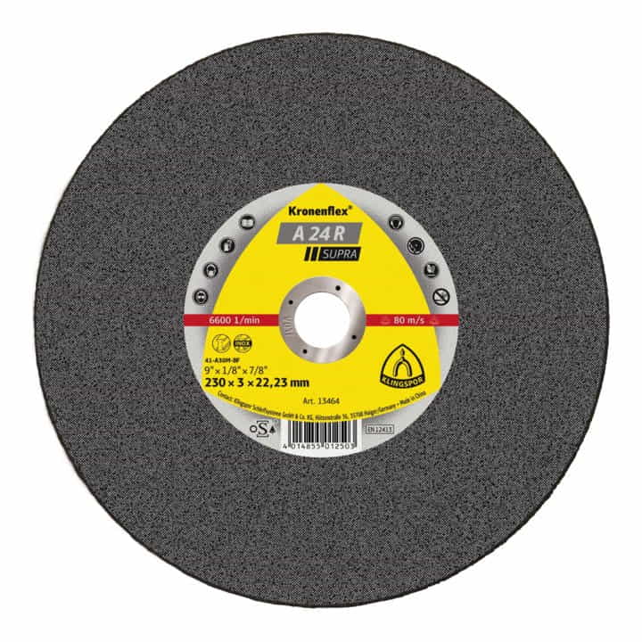 Disque à tronçonner KLINGSPOR A 24 R Supra D115x2,5mm décalé (4000841024)