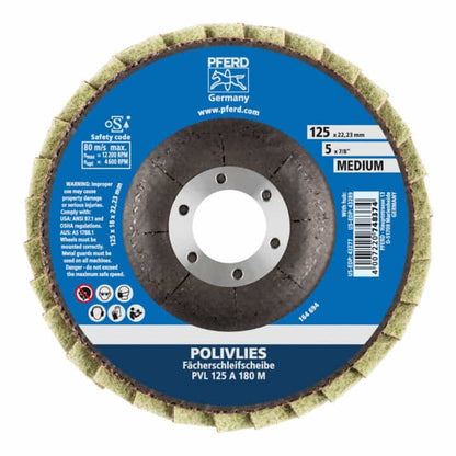 PFERD disque dentelé POLIVLIES Ø 125 mm gros grain (4000842602)