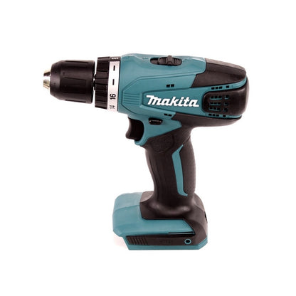 Makita DF 347 DWE 14.4V Li-ion Akku Bohrschrauber im Transportkoffer mit 2 x 1,5 Ah Akku, Ladegerät und 17 tlg. Bit & Bohrer Set - Toolbrothers