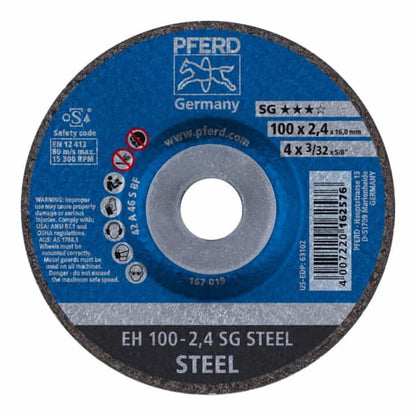 Disque à tronçonner PFERD SG STEEL D230x2,9mm décalé (4000843075)