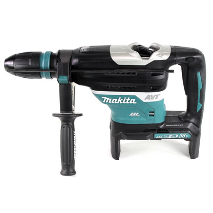 Makita DHR 400 PM2U 2 x 18 V / 36 V Li-Ion Akku Bohrhammer Kombihammer SDS-Max im Koffer + 2 x 4,0 Ah Akku + Doppelladegerät - Toolbrothers