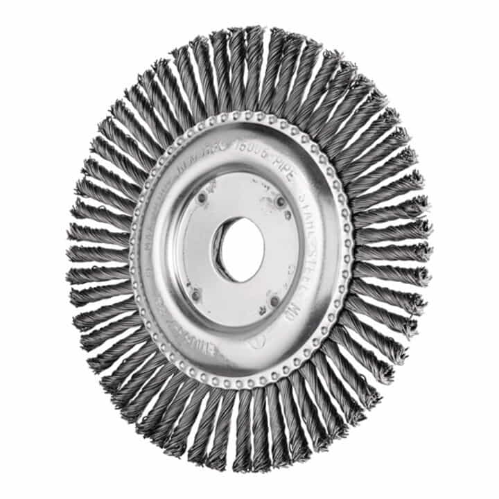 PFERD brosse ronde RBG 11506/22.2 PIPE ST 0,50 Ø 115 mm épaisseur de fil 0,5 mm (4000843597)