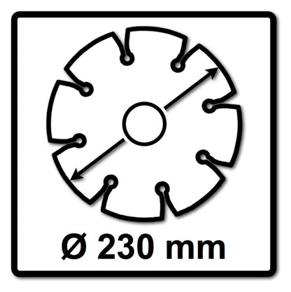 Bosch Standard Universal Diamant Trennscheibe 230 x 22,23 mm 1 Stk. ( 2608615065 ) für Beton - Toolbrothers