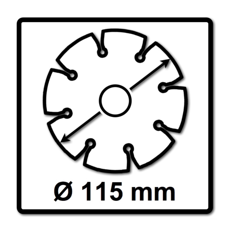 Hitachi G 12 STX Winkelschleifer 115mm 600W + 3x Trennscheiben: 1x Special, 1x General Purpose segmented + 1x Mortar - Toolbrothers