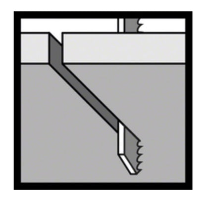Bosch T 318 A Stichsägeblätter für Metall - 100 Stück, gefräste gewellte Zahnausführung, für Stichsägen mit T-Schaft-Aufnahme - Toolbrothers