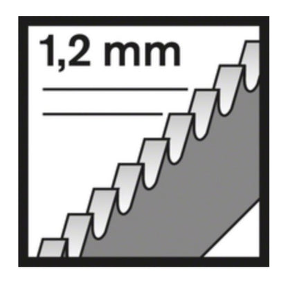 Bosch T 318 A Stichsägeblätter für Metall - 100 Stück, gefräste gewellte Zahnausführung, für Stichsägen mit T-Schaft-Aufnahme - Toolbrothers