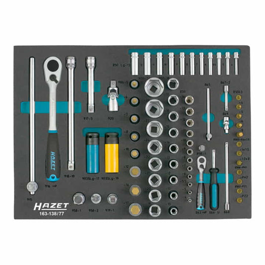 HAZET Werkzeugmodul 163-138/77 77-teilig ( 4000871221 )