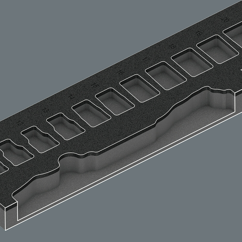 Module d'outils WERA 9722 31 pièces (4000872211)