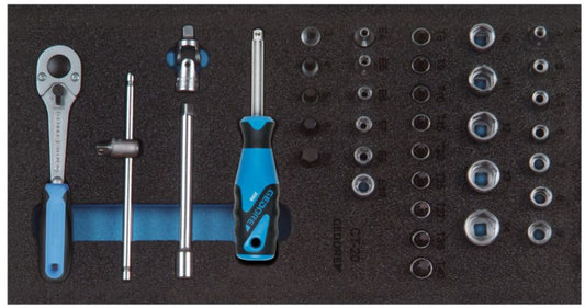 GEDORE Werkzeugmodul 1500 CT1-20 37-teilig 1/3-Modul ( 4000881213 )