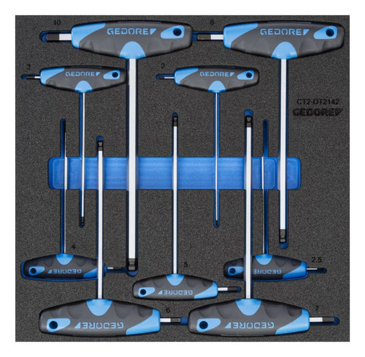 GEDORE Werkzeugmodul 1500 CT2-DT 2142 9-teilig 2/3-Modul ( 4000881241 )