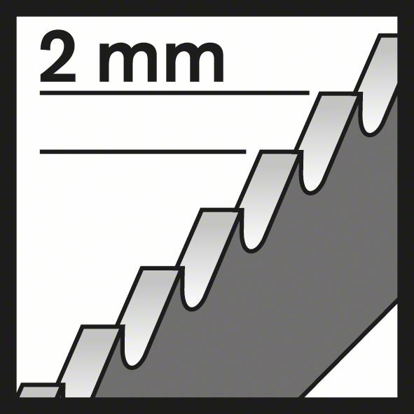 BOSCH Stichsägeblatt T 718 BF Gesamtlänge 180 mm ( 4000909230 )